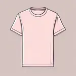 light pink t-shirt image